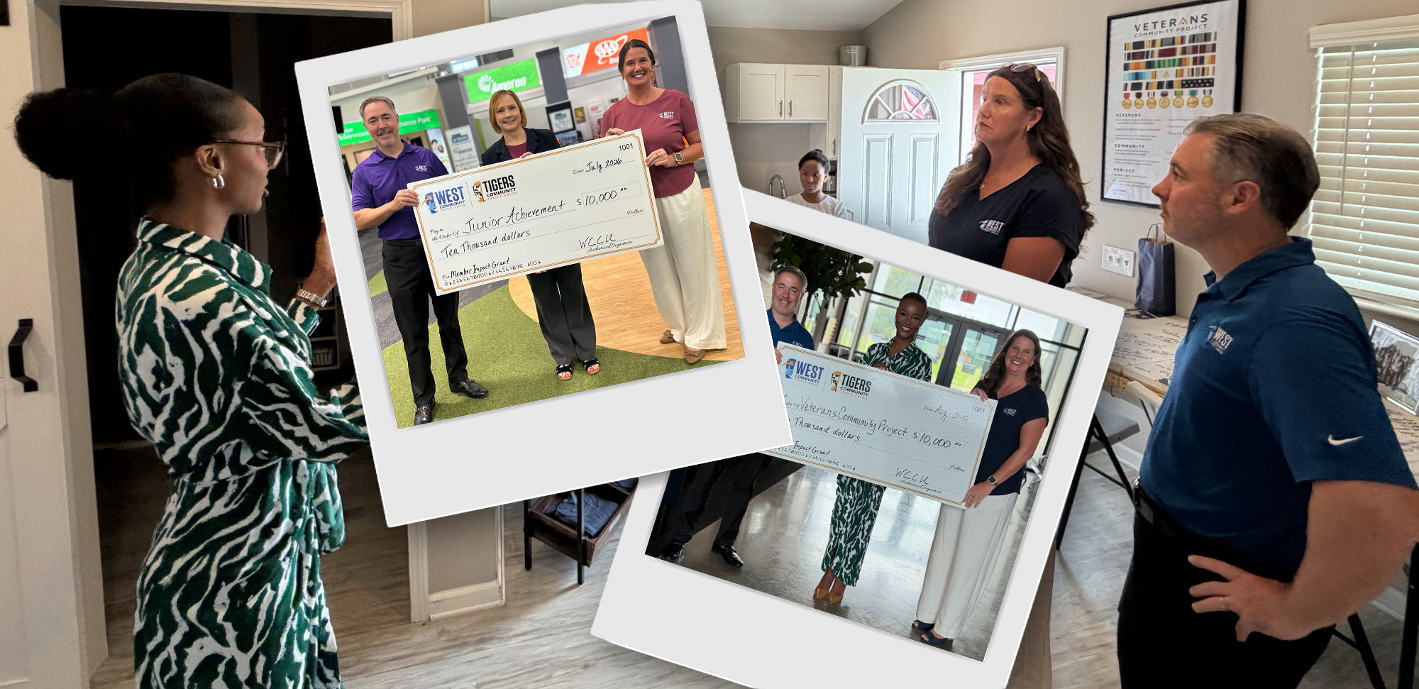 Credit Union Helps Advance Community Impact Through $20,000 in Donations to Junior Achievement and Veterans Community Project