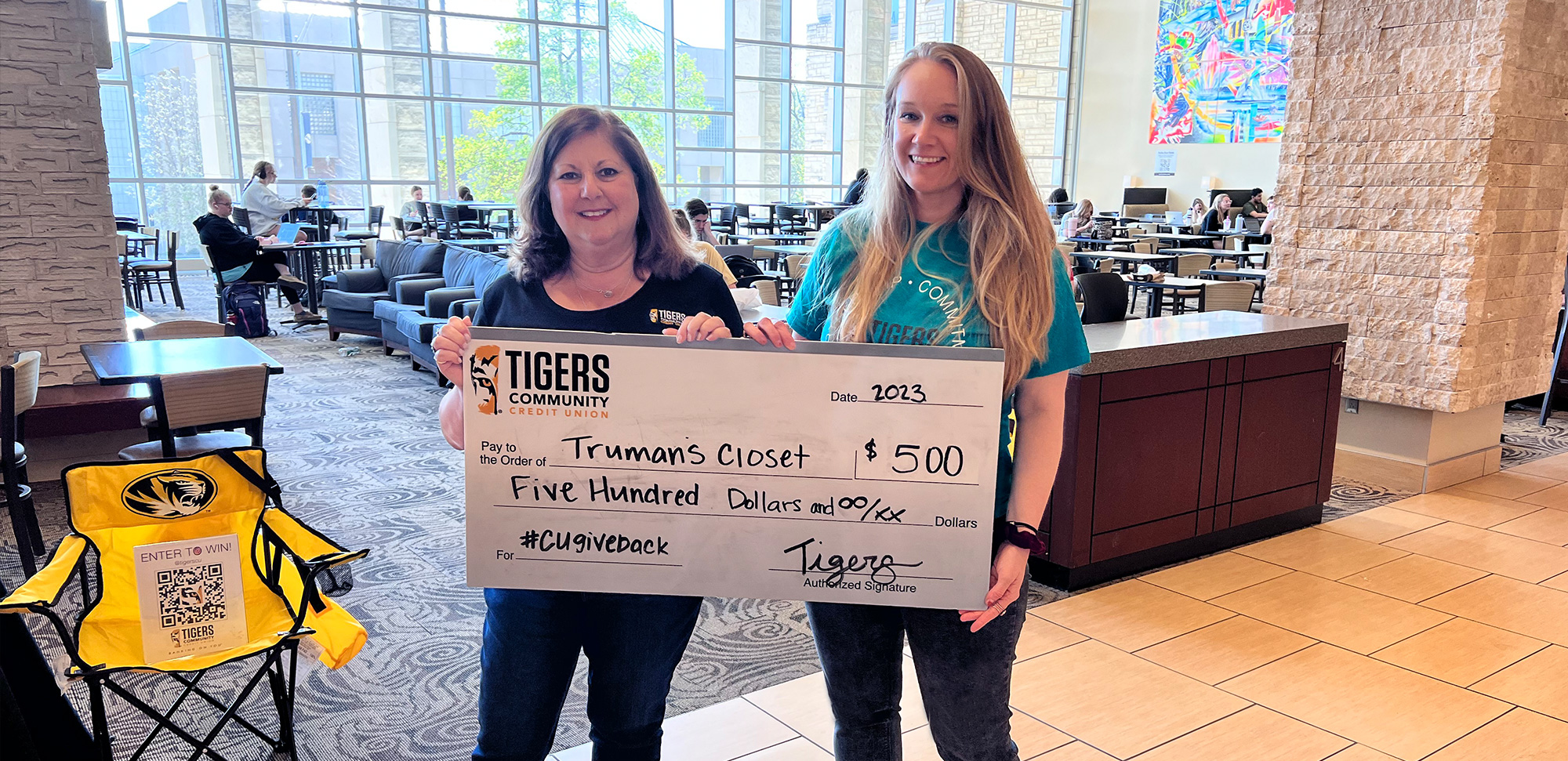 Tigers Community Credit Union Raises Awareness and Funds for Truman’s Closet